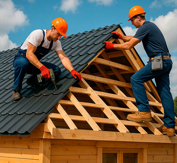 Кровельные работы в Бронницах